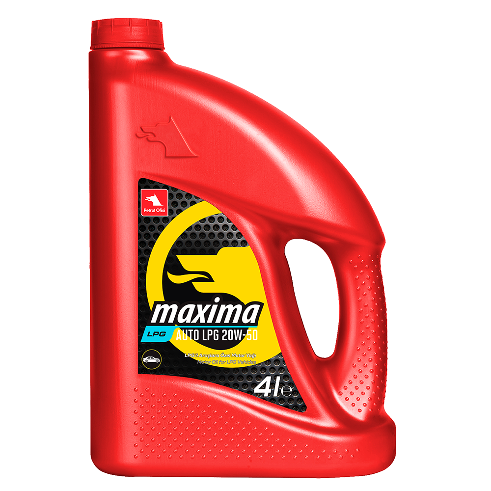 MAXIMA AUTO LPG 20W-50 - Petrol Ofisi Kazakhstan - Смазочные Материалы